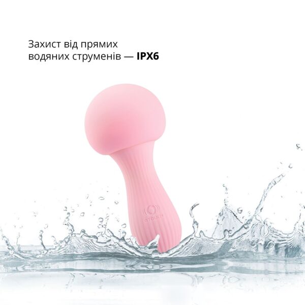 Вібромасажер Otouch MUSHROOM Pink, 7 режимів, функція нічника, технологія «старт-стоп» - Зображення 5