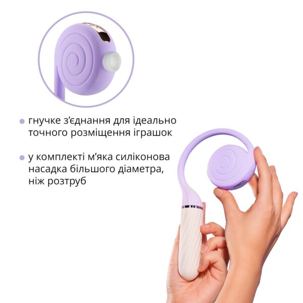 Пульсатор з вакуумною стимуляцією Otouch LOLLIPOP Purple - Зображення 4