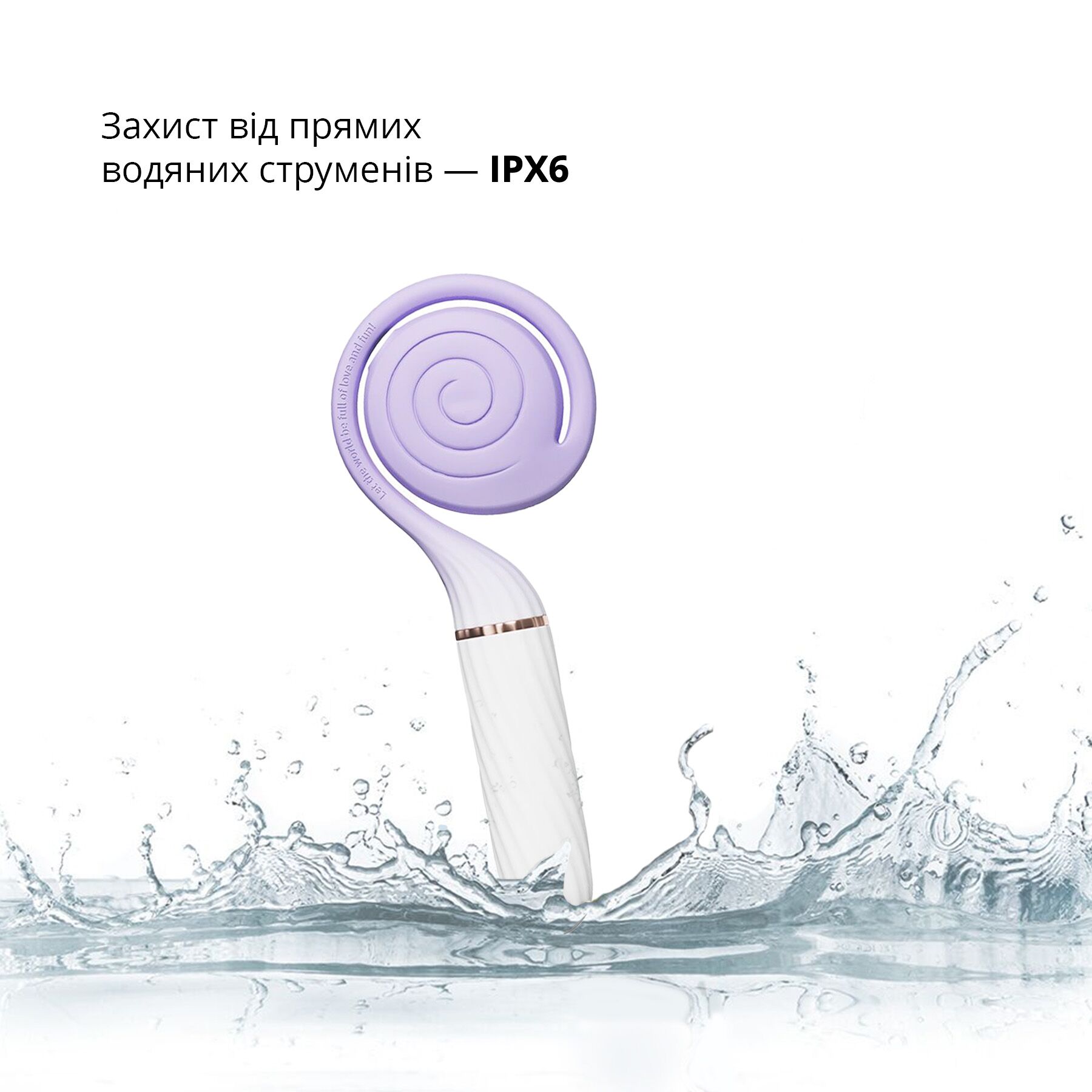 Пульсатор з вакуумною стимуляцією Otouch LOLLIPOP Purple - Зображення 6