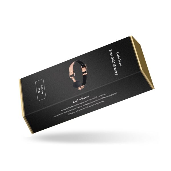 Кляп Liebe Seele Rose Gold Memory Ball Gag - Зображення 10