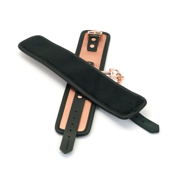 Поножі Liebe Seele Rose Gold Memory Ankle Cuffs, натуральна шкіра, рожеве золото - Зображення 4