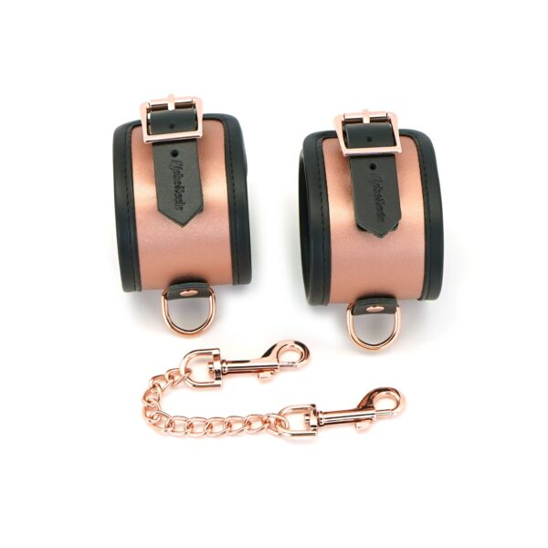 Поножі Liebe Seele Rose Gold Memory Ankle Cuffs, натуральна шкіра, рожеве золото - Зображення 11
