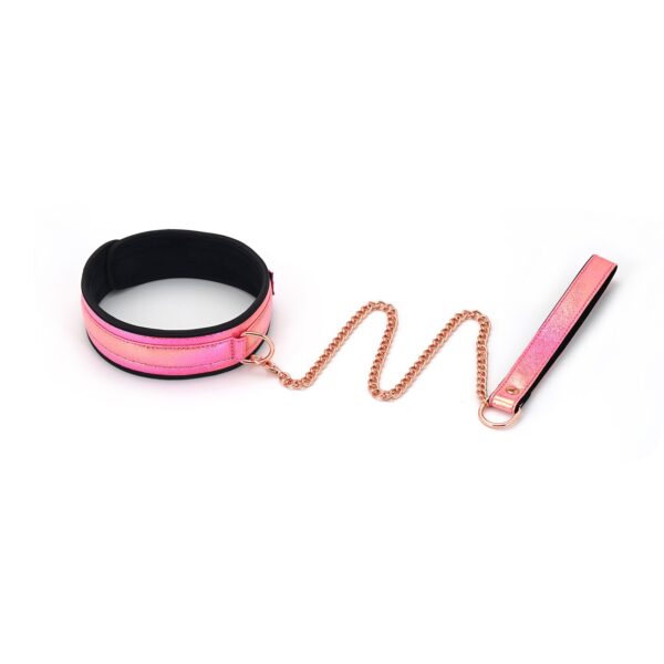 БДСМ-набір Liebe Seele Vivid Sakura 8 Pieces Set, 8 аксесуарів, екошкіра на оксамитовій основі - Зображення 5