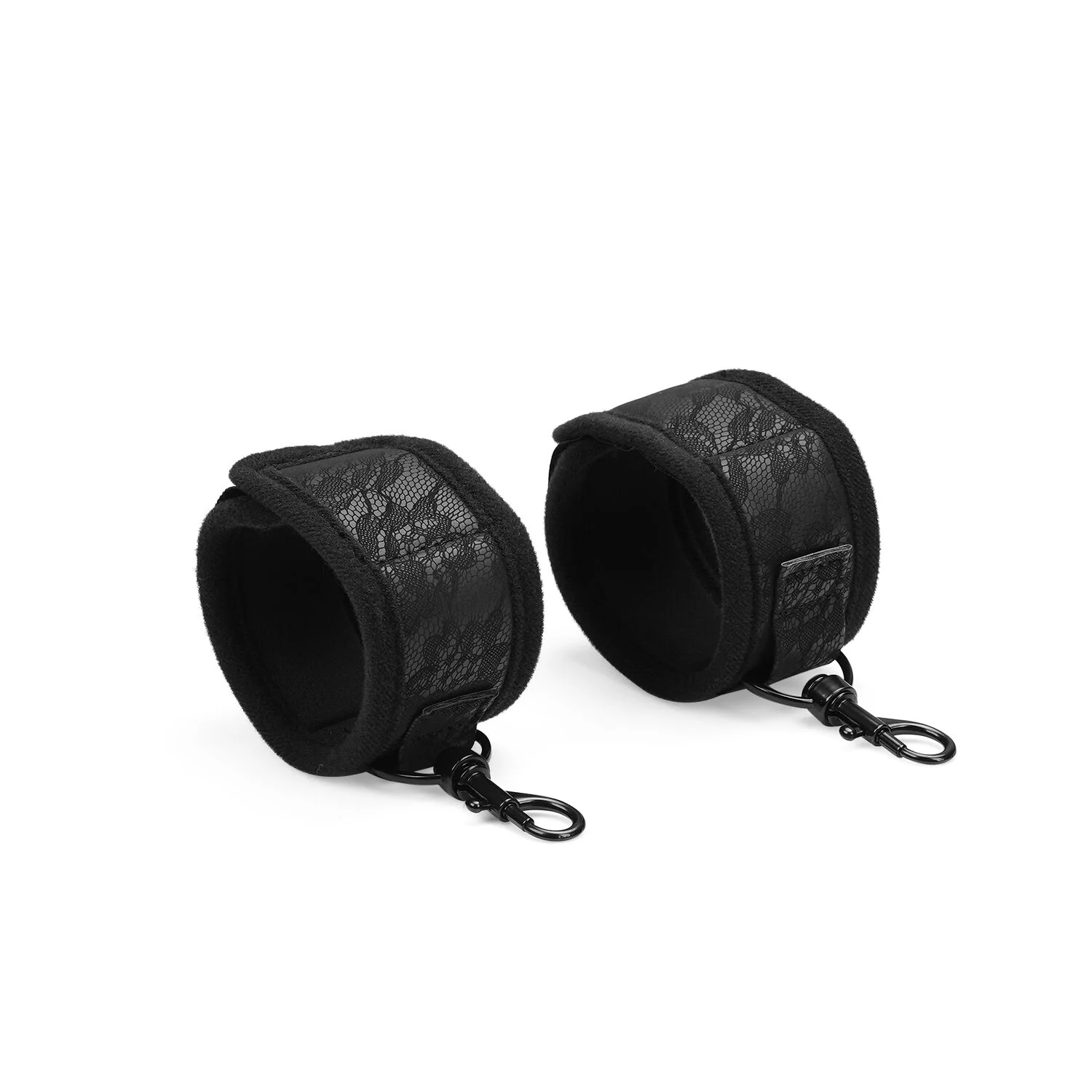 Набір Liebe Seele Black Lace and Neoprene 11pcs Bondage Kit, анальна пробка з кристалом, віброкуля - Зображення 12