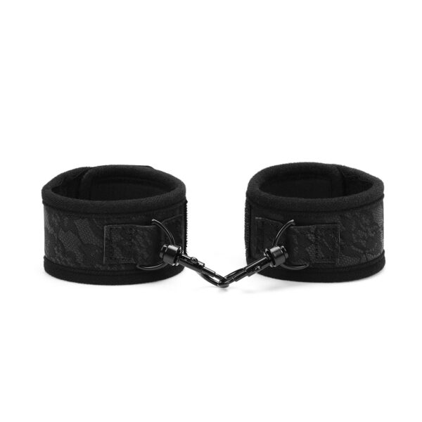 Набір Liebe Seele Black Lace and Neoprene 11pcs Bondage Kit, анальна пробка з кристалом, віброкуля - Зображення 2