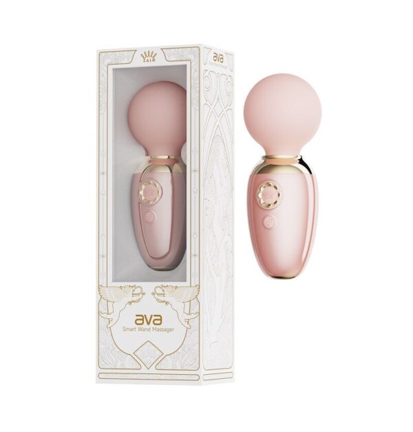 Смарт-вібромасажер Zalo – AVA Sakura Pink, 8 режимів, підігрів, дуже потужний та компактний - Зображення 5