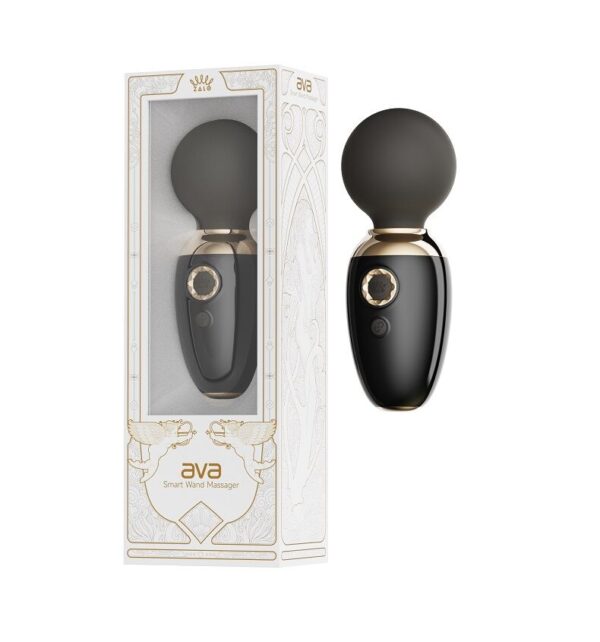 Смарт-вібромасажер Zalo – AVA Obsidian Black, 8 режимів, підігрів, дуже потужний та компактний - Зображення 5