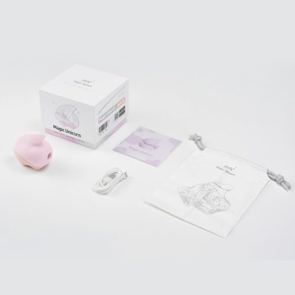 Вакуумний кліторальний смарт-стимулятор Magic Motion Unicorn Pink з вібрацією - Зображення 6