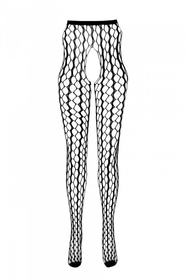 Еротичні колготки-бодістокінг Passion ECO S007 black - Зображення 3