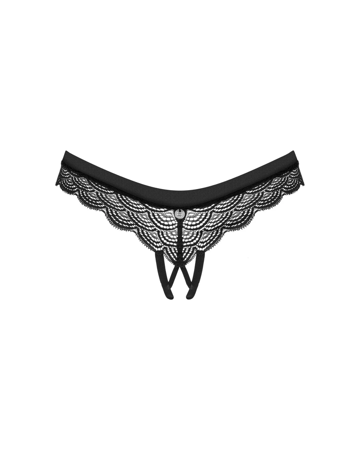 Трусики з доступом Obsessive Chemeris crotchless panties XS/S - Зображення 5