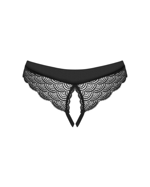 Трусики з доступом Obsessive Chemeris crotchless panties M/L - Зображення 6