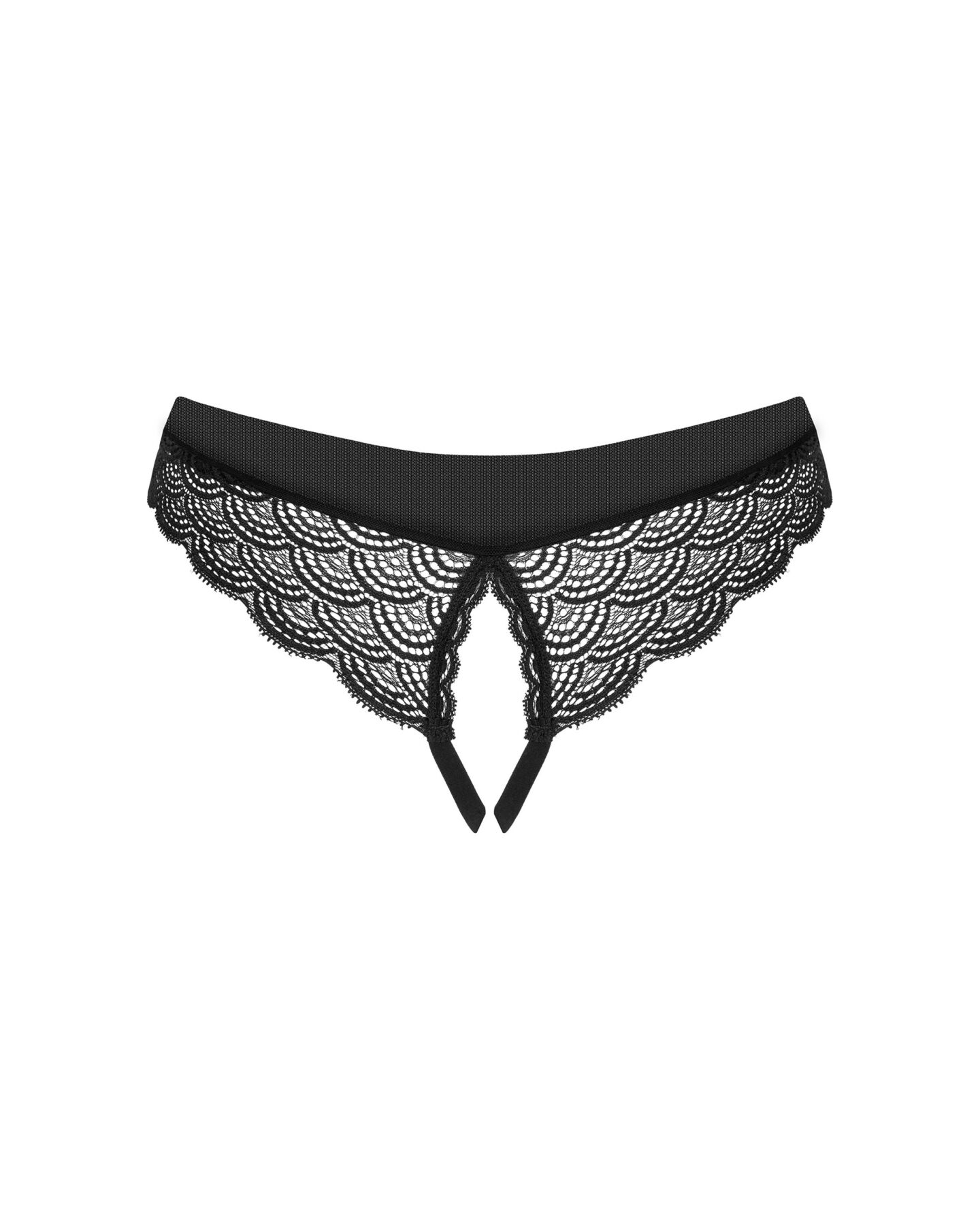 Трусики з доступом Obsessive Chemeris crotchless panties XL/2XL - Зображення 6