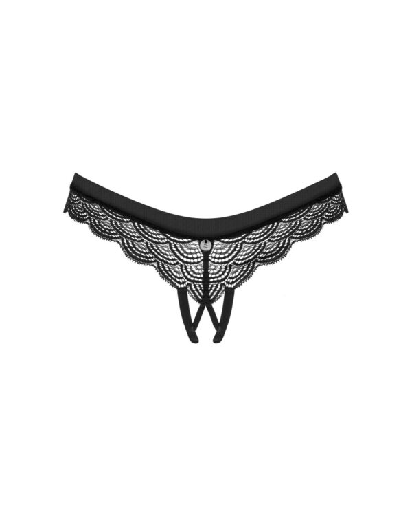 Трусики з доступом Obsessive Chemeris crotchless panties XL/2XL - Зображення 5