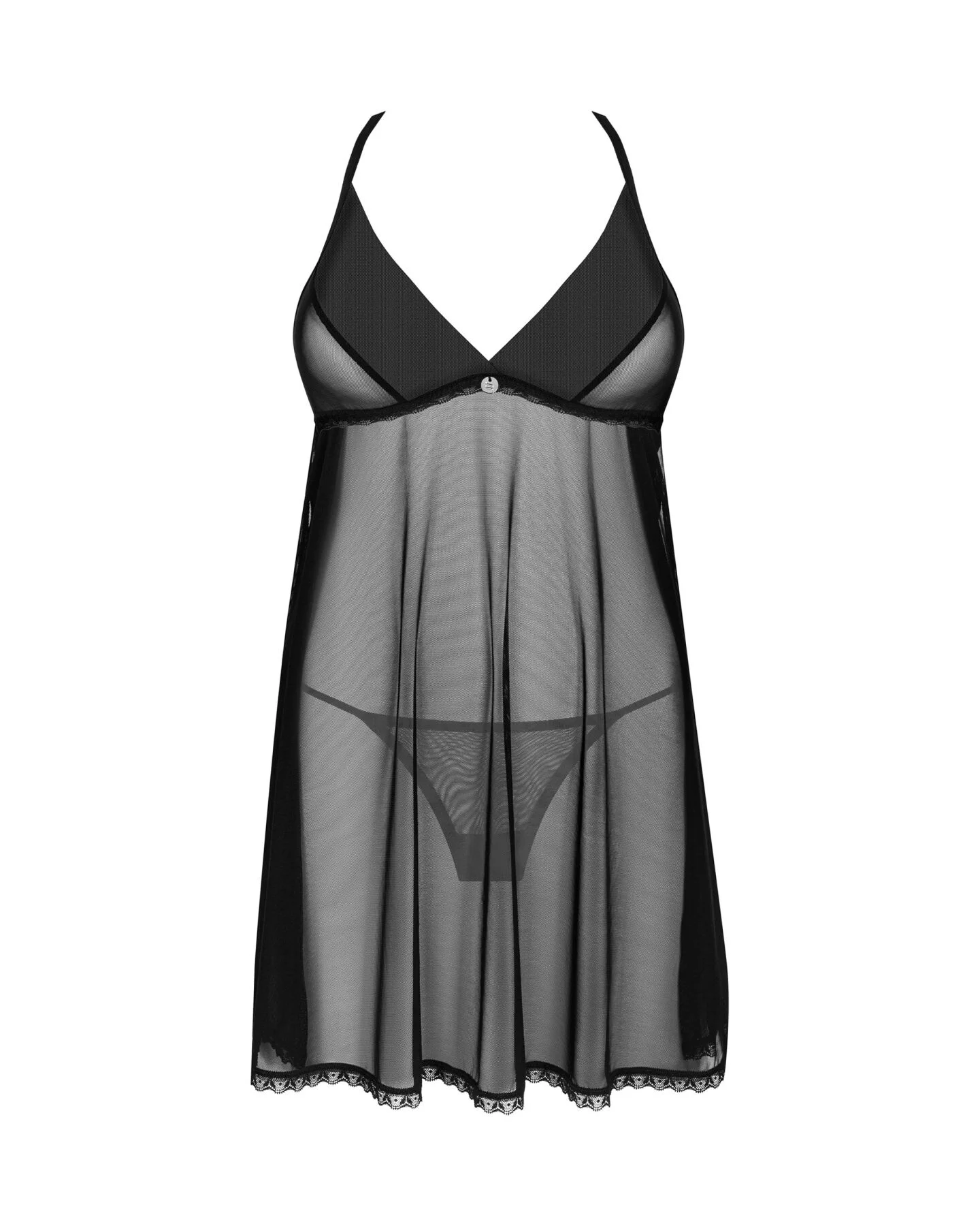 Пеньюар та трусики Obsessive Latinesa babydoll & thong M/L - Зображення 3