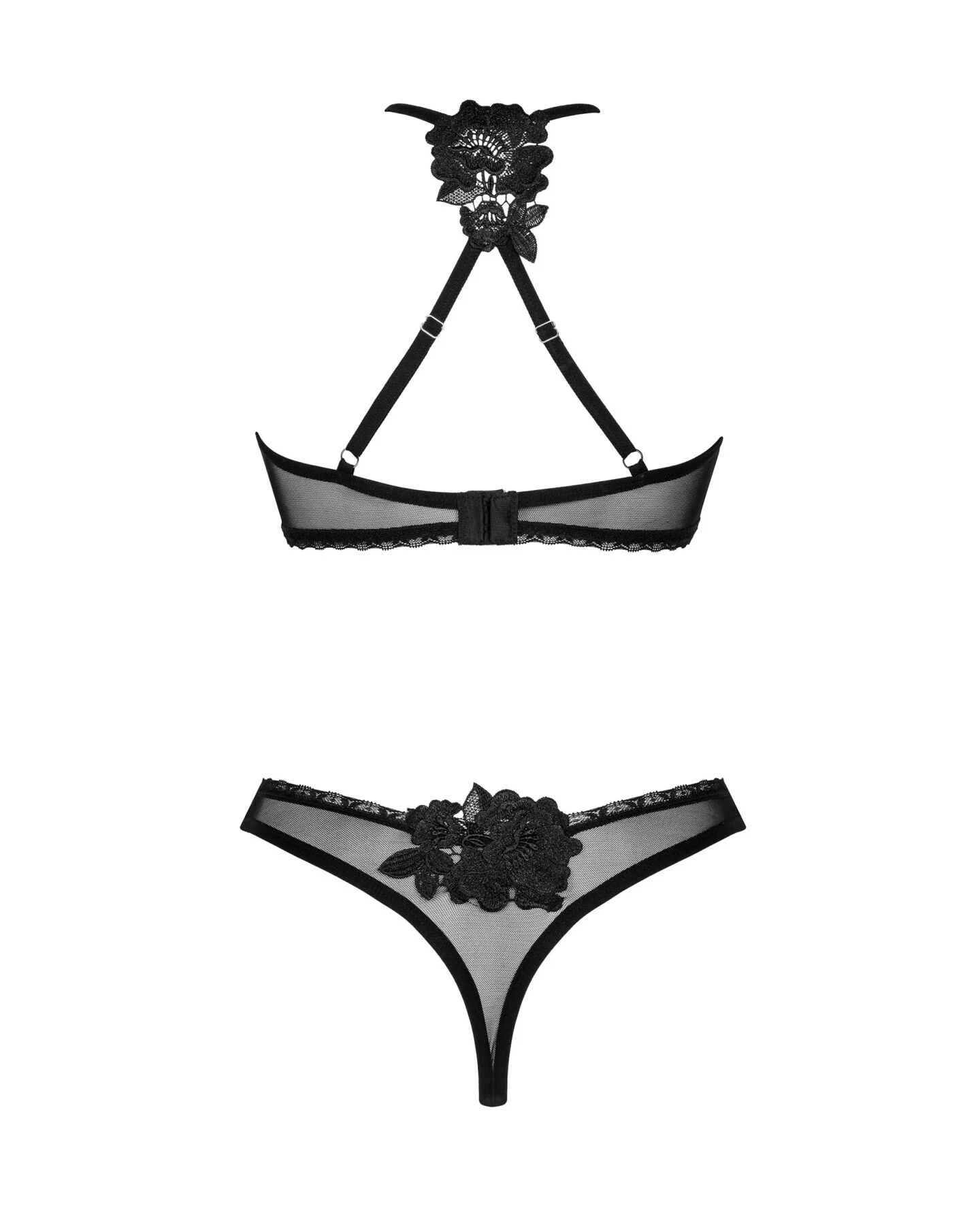 Комплект Obsessive Latinesa 2-pcs set XL/2XL, бюстгальтер та трусики - Зображення 4