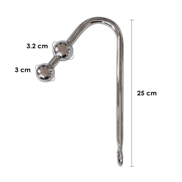 Бондажний набір із металевим анальним гаком №3 Art of Sex Blanca Bondage set with anal hook №3 - Зображення 2