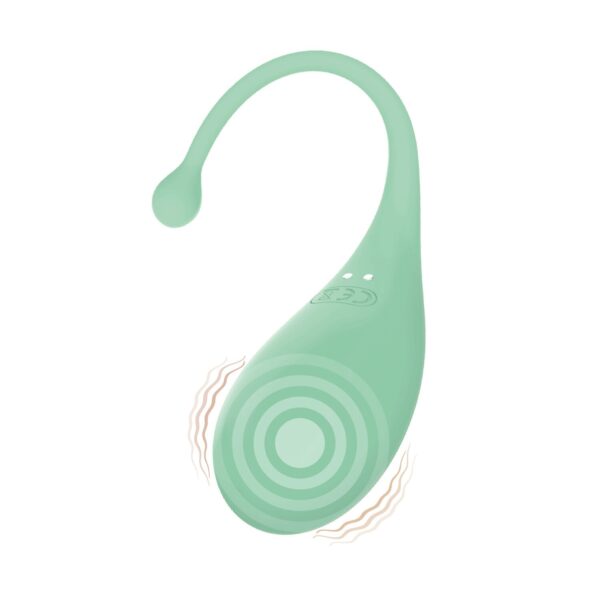Смарт-віброяйце Adrien Lastic Palpitation Mint з глибокою вібрацією - Зображення 3