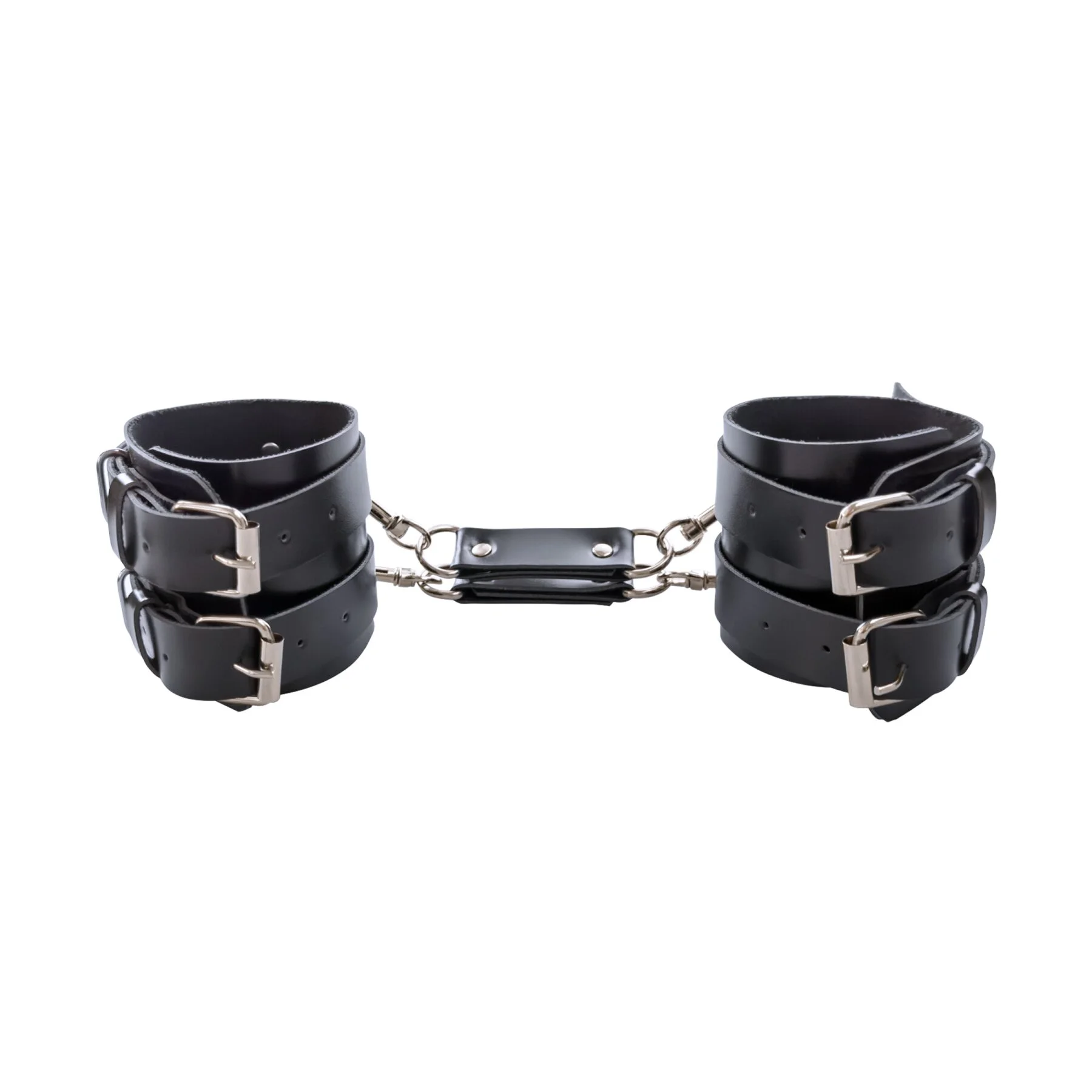 Наручники чоловічі Art of Sex - Handcuffs Dragons man з екошкіри, колір чорний - Зображення 2