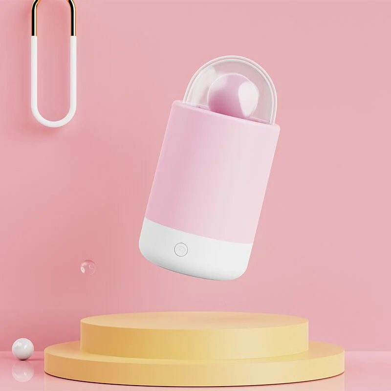 Вібратор-цукерка на паличці KISSTOY Pink Pop, зарядний кейс-нічник, 10 режимів вібрації - Зображення 7