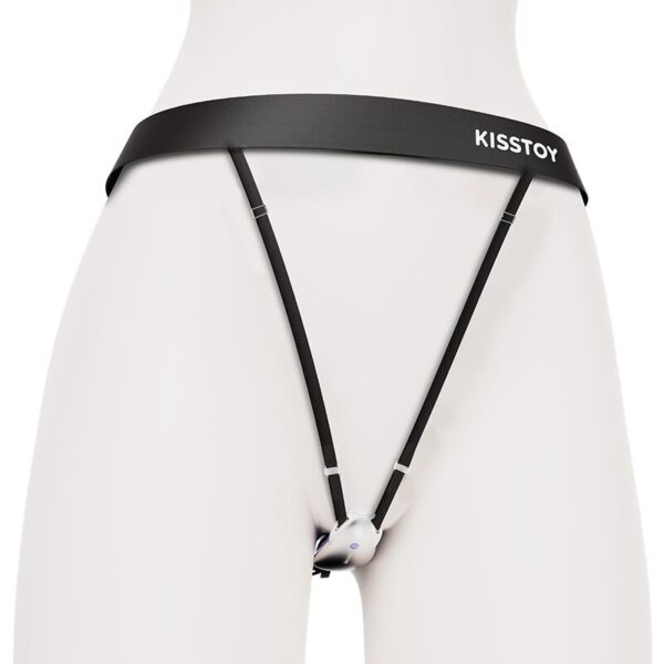 Вібратор у трусики KISSTOY Viosecret, пояс для фіксації та пульт ДК у комплекті - Зображення 3