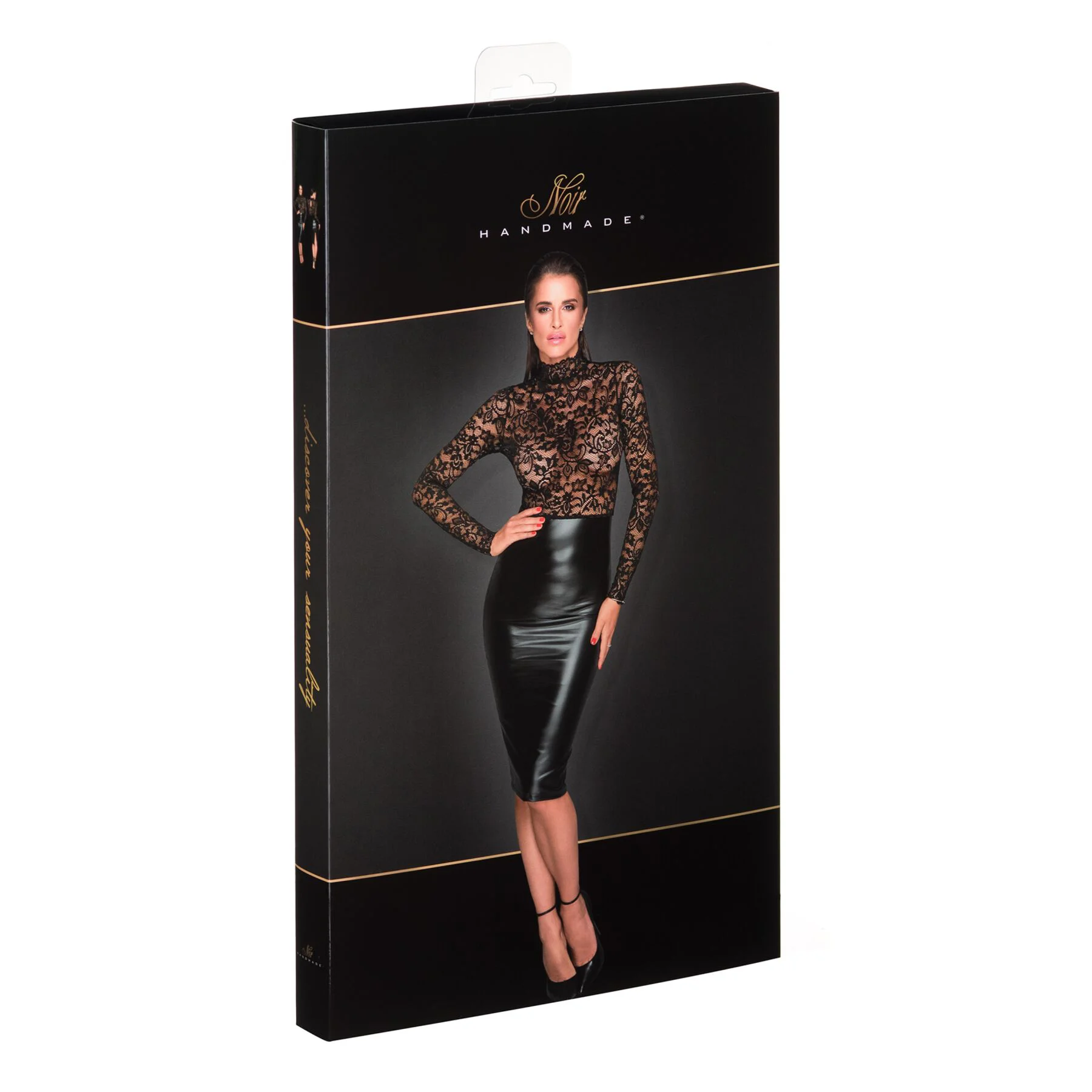 Сукня Noir Handmade F228 Midi dress with soft lace top - S - Зображення 5