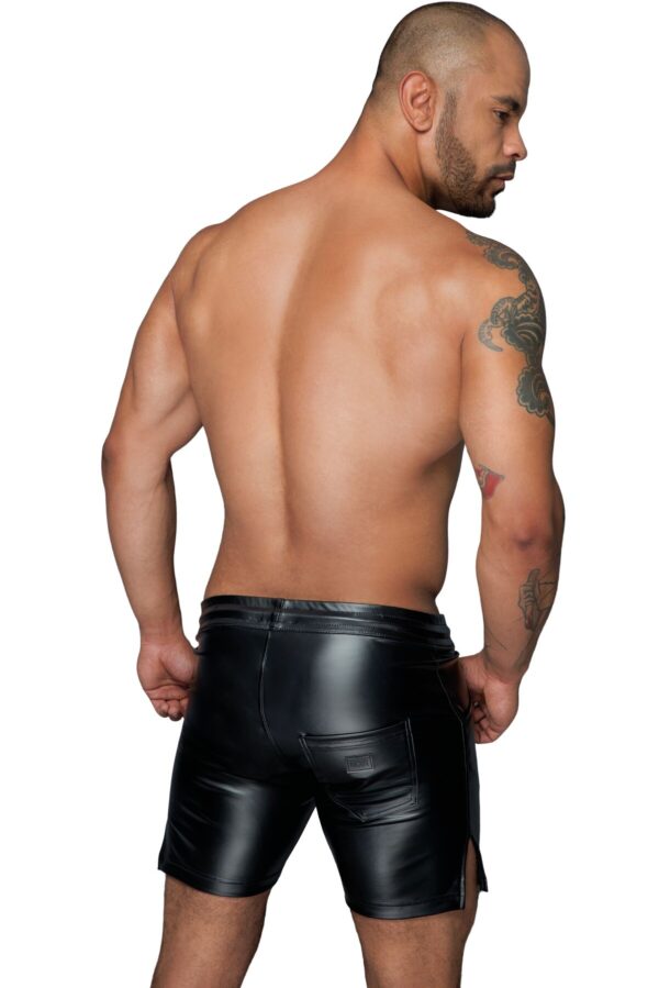 Чоловічі шорти Noir Handmade H061 Powerwetlook shorts - M - Зображення 3