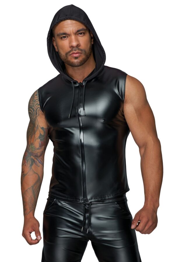 Безрукавка з капюшоном Noir Handmade H062 Hooded Shirt - XL - Зображення 2