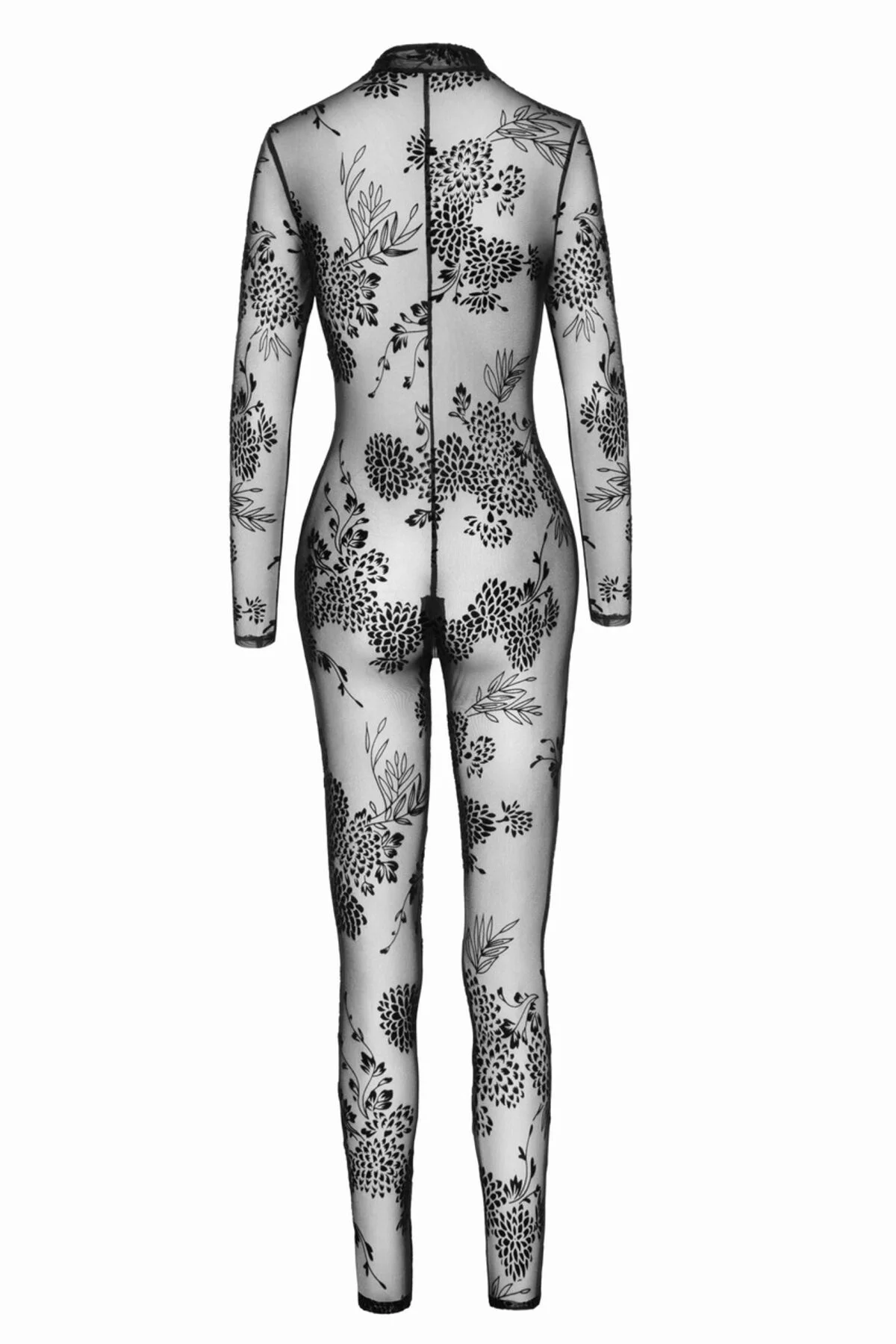 (SALE) Бодістокінг Noir Handmade F237 Long tulle overall - XL - Зображення 6