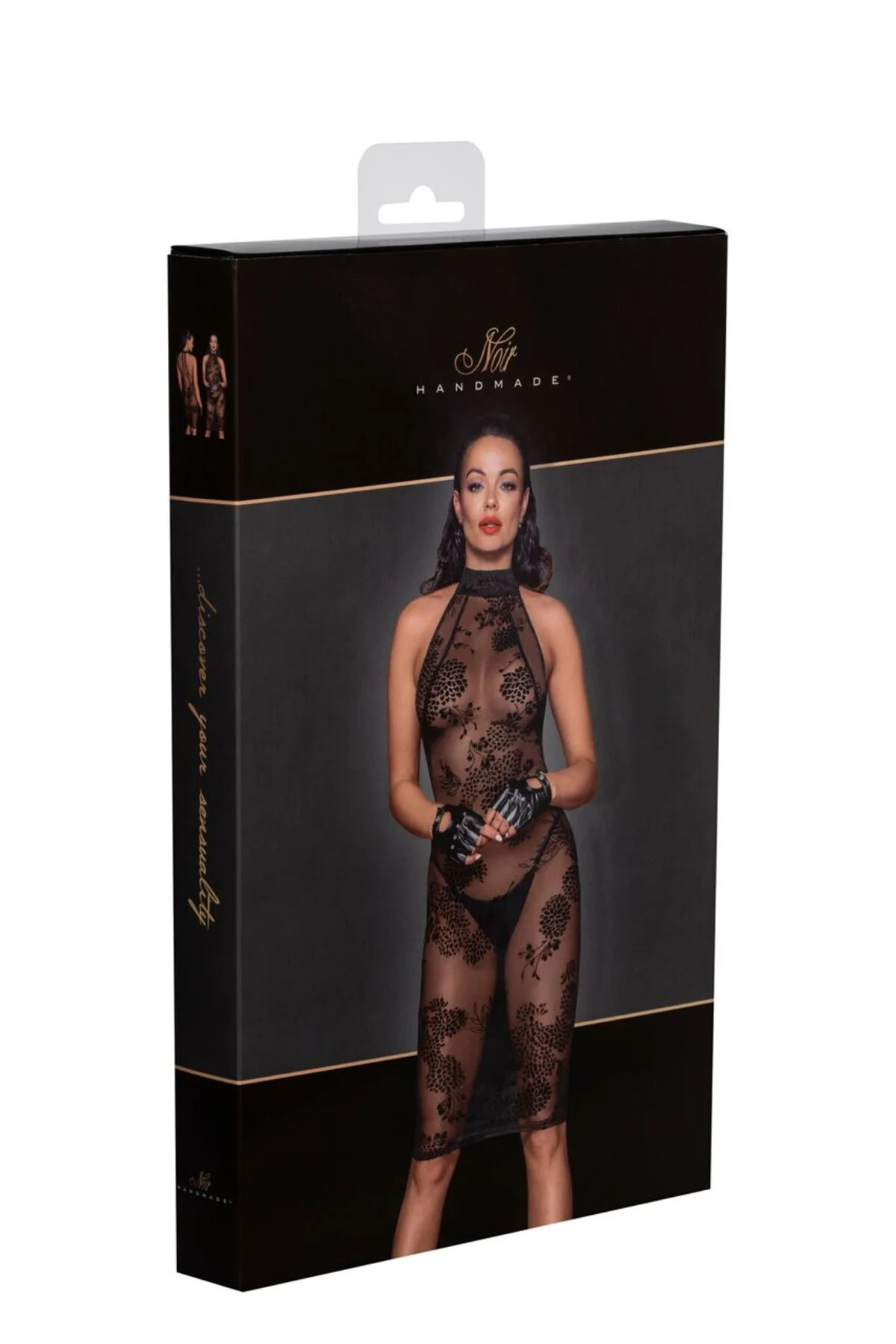 (SALE) Сукня Noir Handmade F240 Midi tulle dress with velvet straps - S - Зображення 7