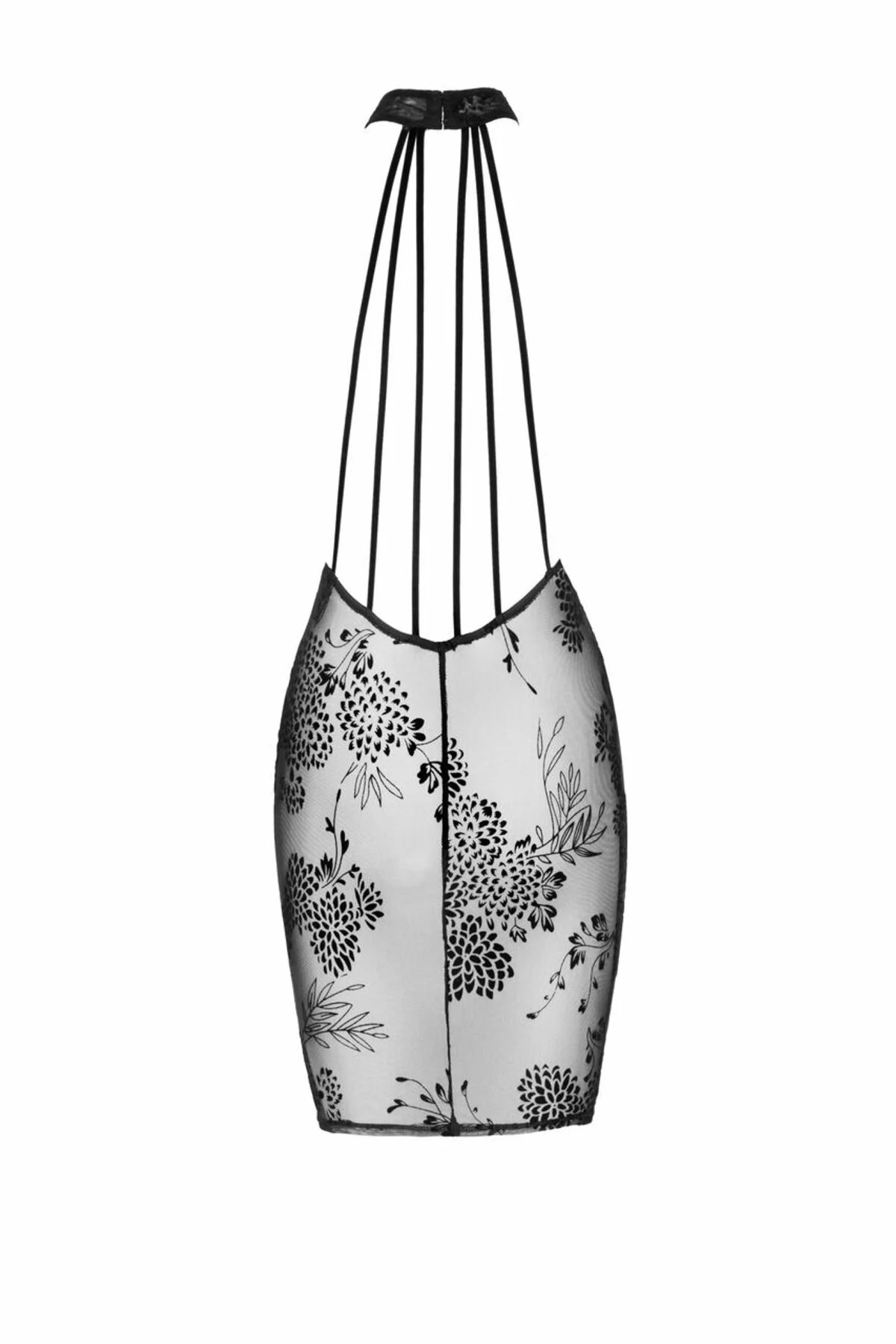 (SALE) Сукня Noir Handmade F240 Midi tulle dress with velvet straps - S - Зображення 6