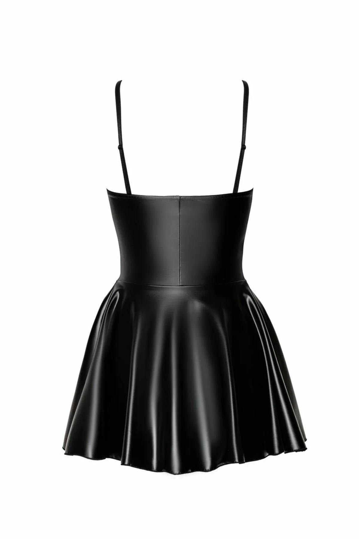 Сукня Noir Handmade F308 Dreamer wetlook corset mini dress with front zipper - L - Зображення 6