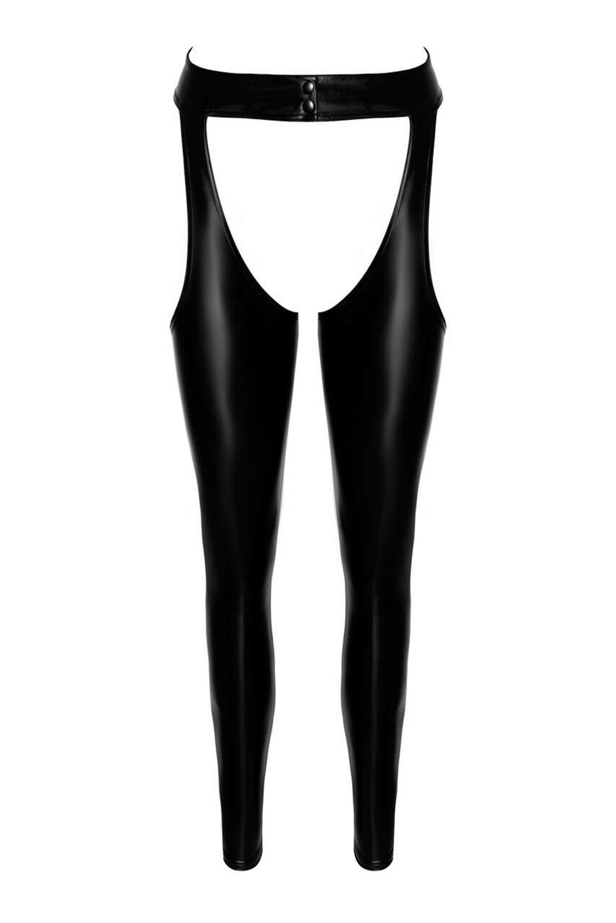 Легінси з відкритими стегнами Noir Handmade F323 Rebel wetlook chaps - XXL - Зображення 7