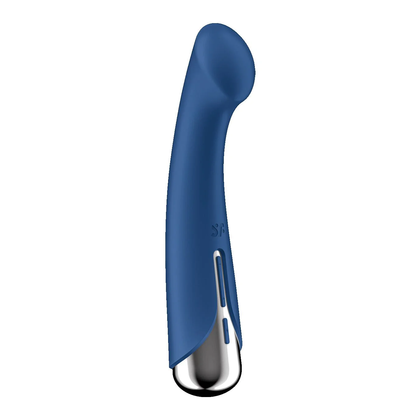 Вібратор з ротацією Satisfyer Spinning G-Spot 1 Blue, плоский майданчик для стимуляції точки G - Зображення 5