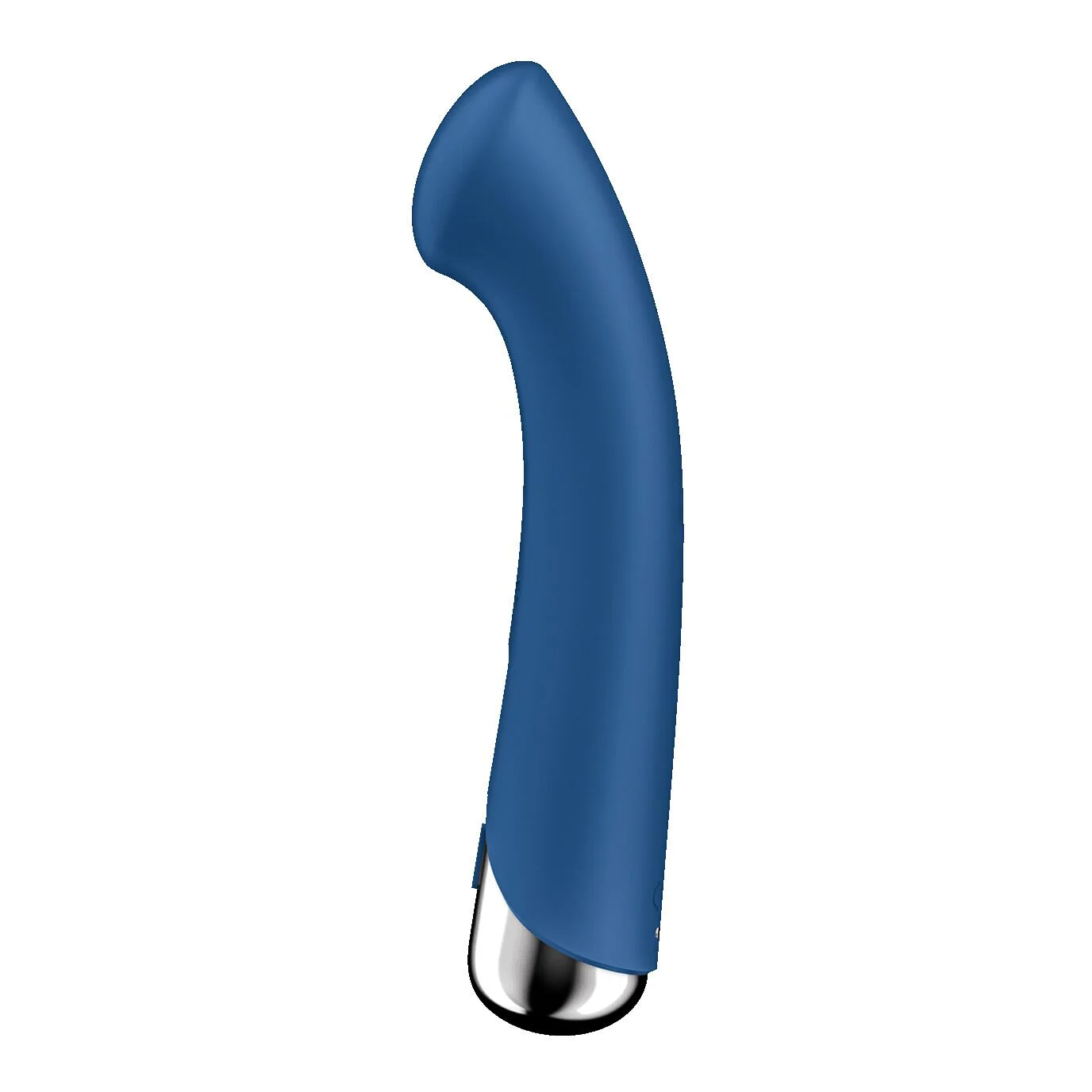 Вібратор з ротацією Satisfyer Spinning G-Spot 1 Blue, плоский майданчик для стимуляції точки G - Зображення 3