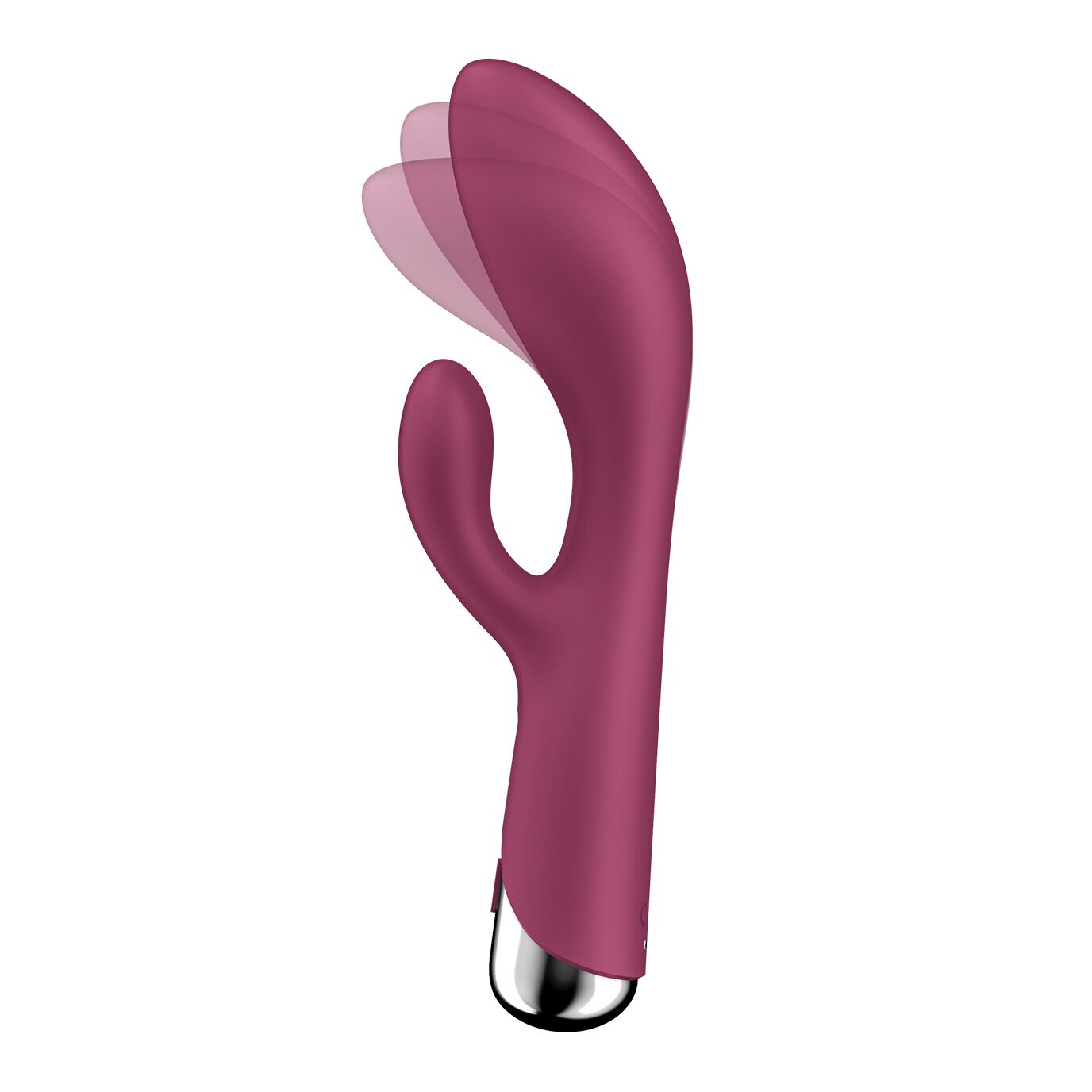 Вібратор-кролик з ротацією Satisfyer Spinning Rabbit 1 Red, 3 мотори - Зображення 2