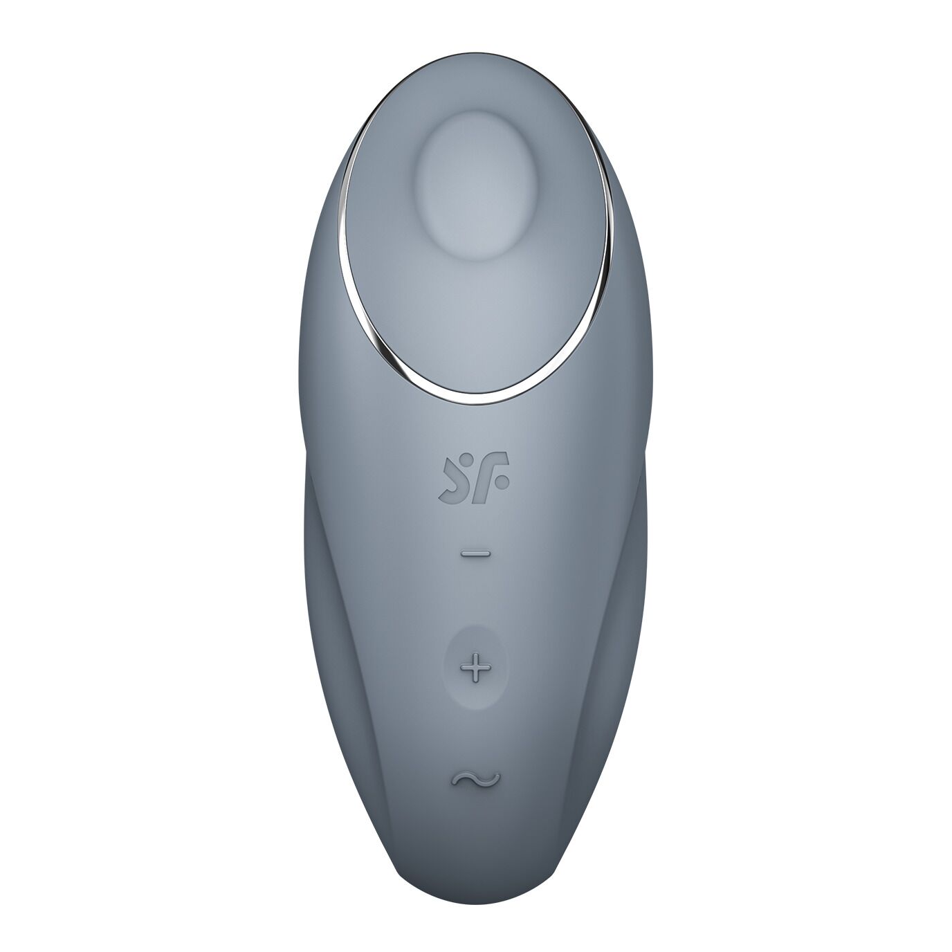 Вібростимулятор-пульсатор Satisfyer Tap & Climax 1 Bluegrey, ефект постукування пальцем, 2 мотори - Зображення 3