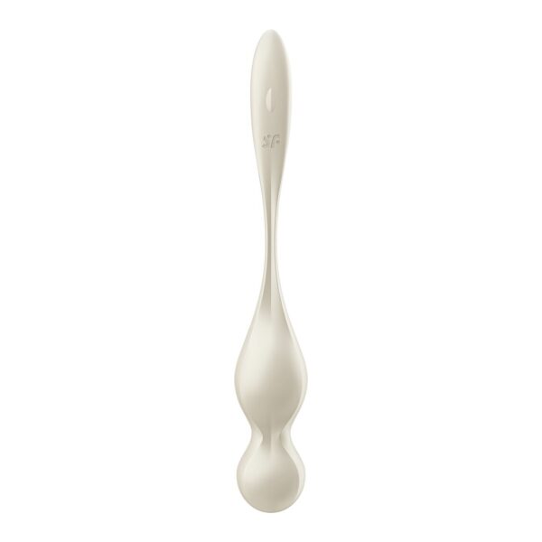 Вагінальні смарт-кульки з вібрацією Satisfyer Love Birds 1 Connect App White, 78 г - Зображення 5