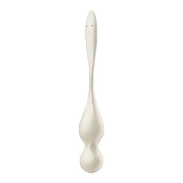 Вагінальні смарт-кульки з вібрацією Satisfyer Love Birds 1 Connect App White, 78 г - Зображення 4
