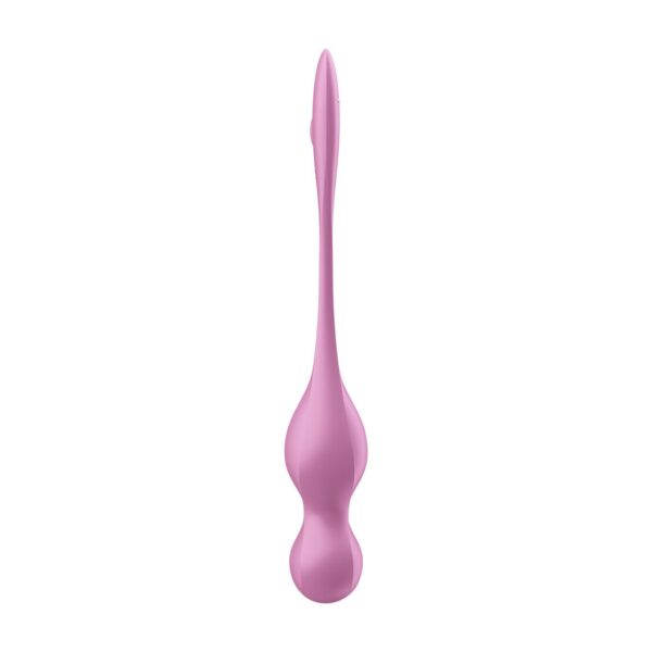 Вагінальні смарт-кульки з вібрацією Satisfyer Love Birds 1 Connect App Pink, 78 г - Зображення 2