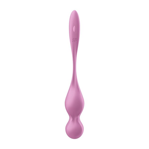 Вагінальні смарт-кульки з вібрацією Satisfyer Love Birds 1 Connect App Pink, 78 г - Зображення 5