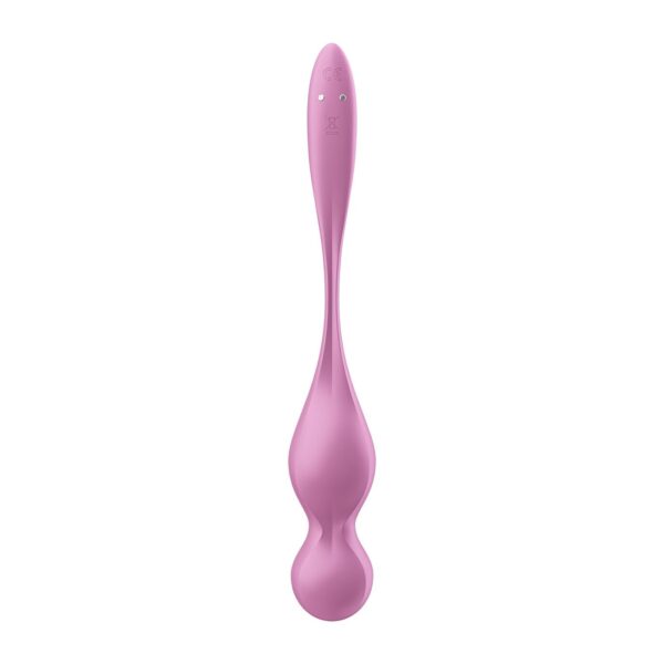 Вагінальні смарт-кульки з вібрацією Satisfyer Love Birds 1 Connect App Pink, 78 г - Зображення 3