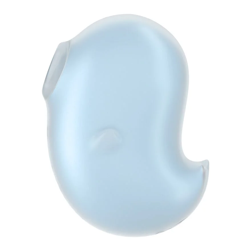 Вакуумний кліторальний стимулятор з вібрацією Satisfyer Cutie Ghost Blue - Зображення 2