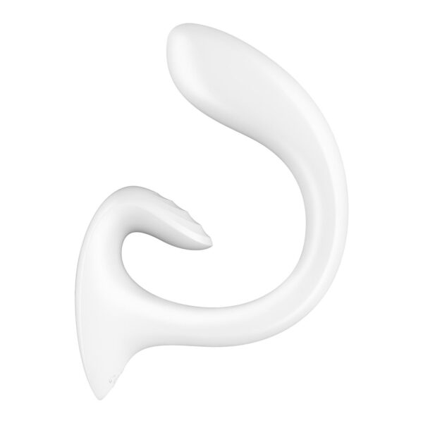Вагінально-кліторальний вібратор Satisfyer G for Goddess 1 White, 2 мотори - Зображення 2