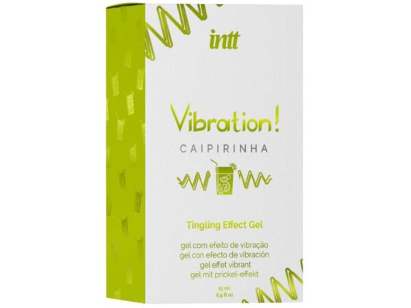 Рідкий вібратор Intt Vibration Caipirinha  (15 мл), густий гель, дуже смачний, діє до 30 хвилин - Зображення 3