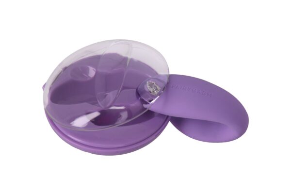 Вібратор для пар FairyGasm PleasureBerry violet, зарядний кейс, пульт ДК - Зображення 5