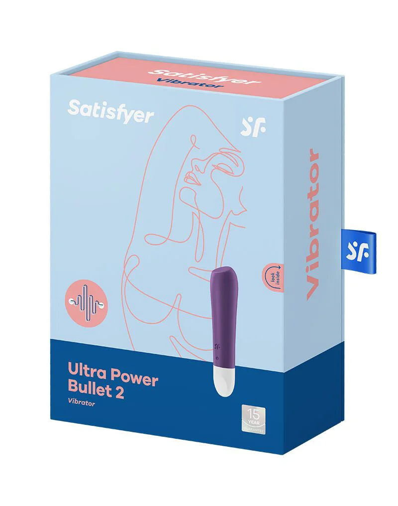 Вібропуля перезаряджаєма Satisfyer Ultra Power Bullet 2 Violet - Зображення 6