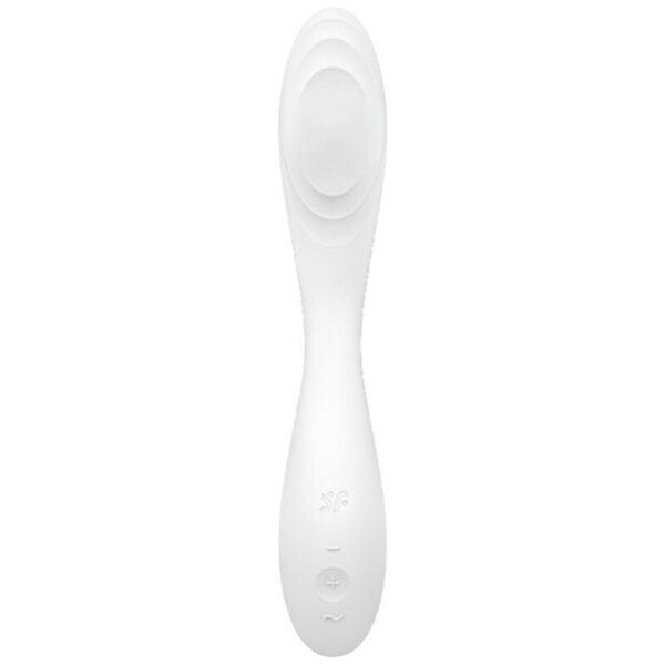Вібратор із перлинною стимуляцією точки G Satisfyer Rrrolling Pleasure White - Зображення 4