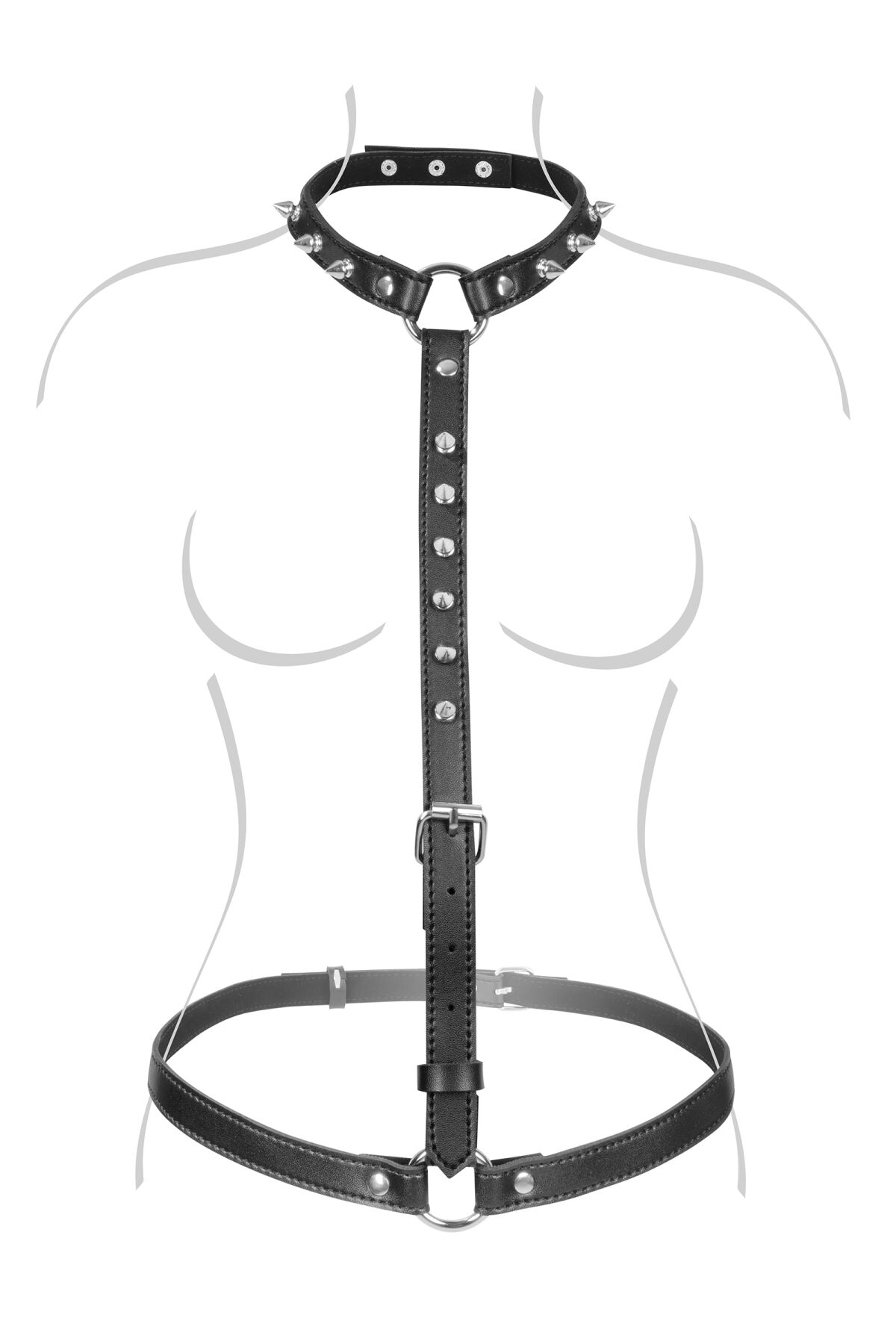Портупея Fetish Tentation Sexy Adjustable Harness для тіла