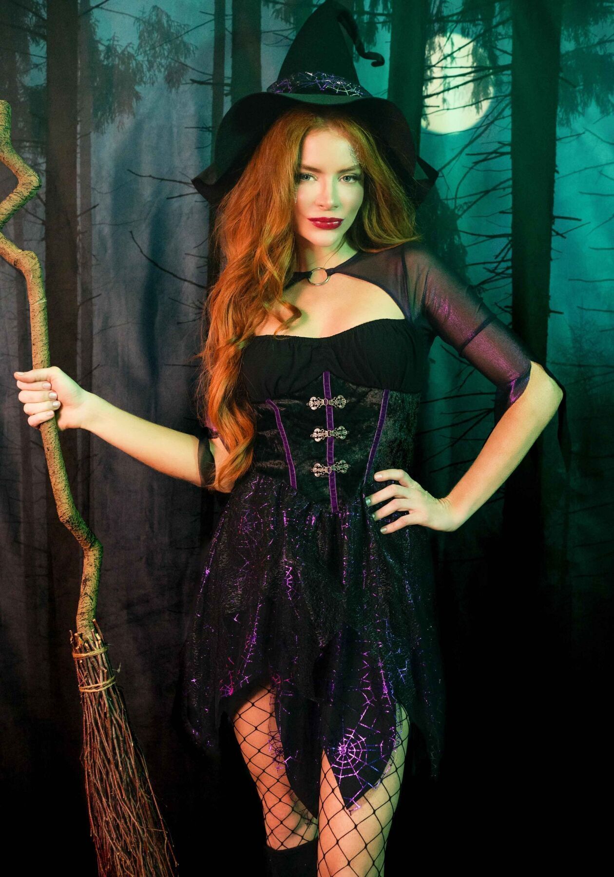 Костюм відьми Leg Avenue Mystical Witch L з капелюхом
