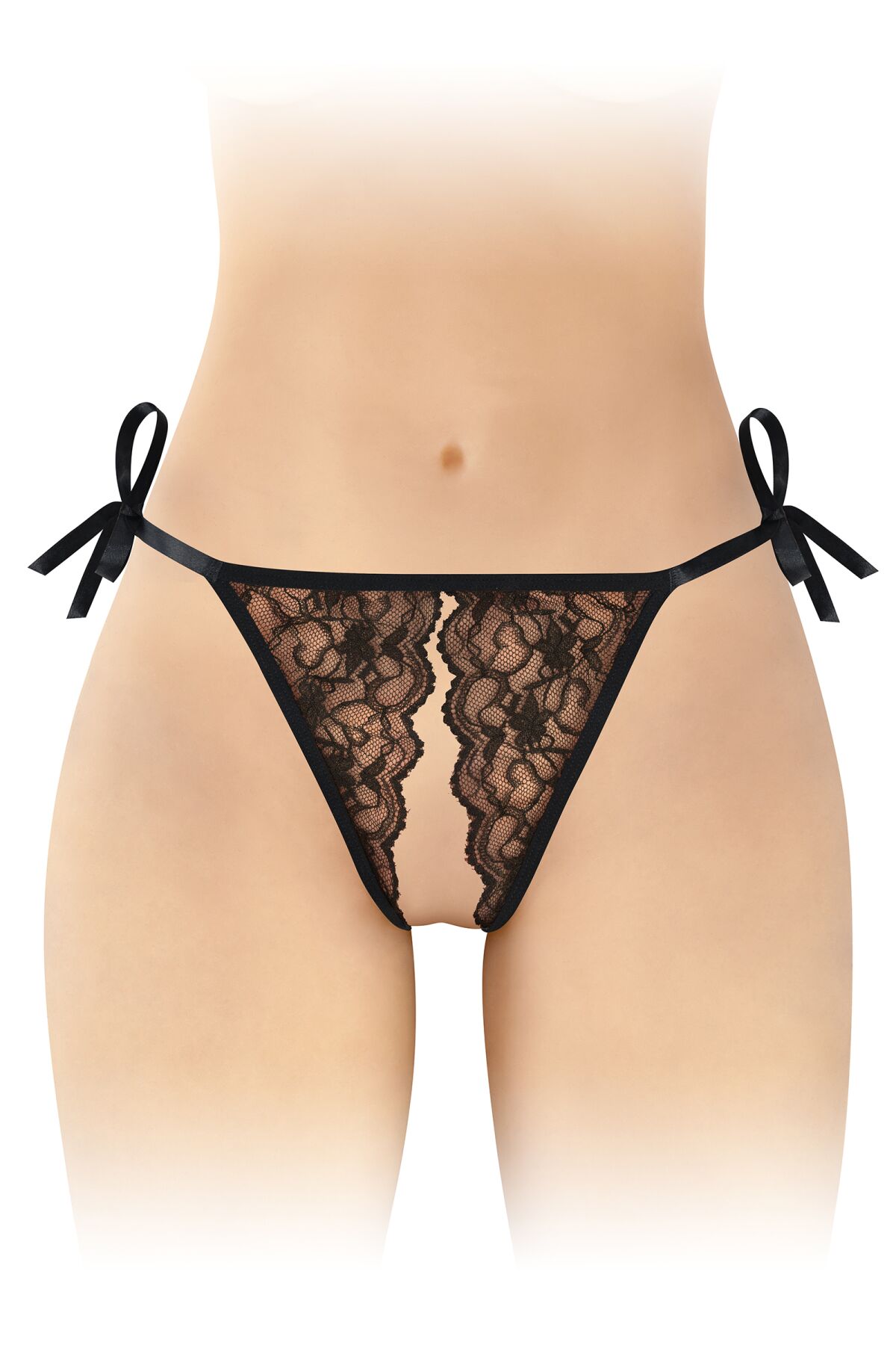 Трусики з доступом Fashion Secret STELLA Black, регульовані